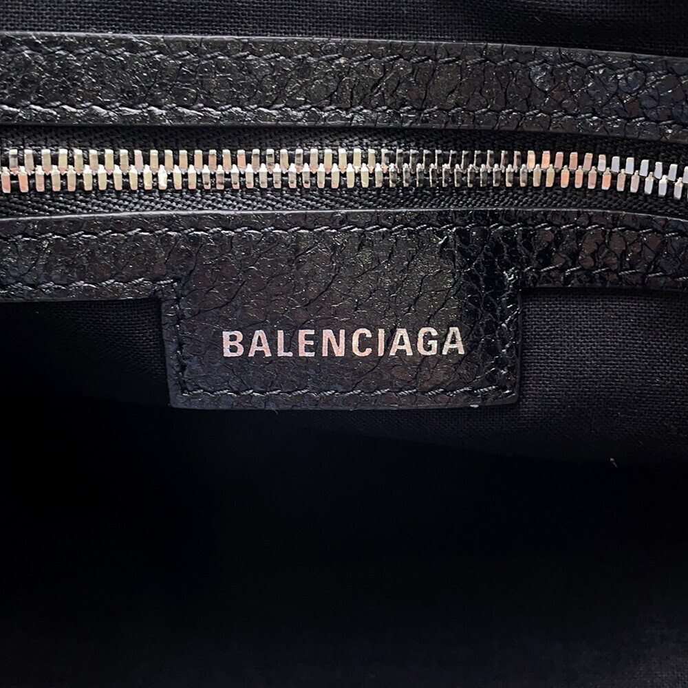 Balenciaga handbag Le Cagole Bucket shoulder bag Black - Picture 9 of 11